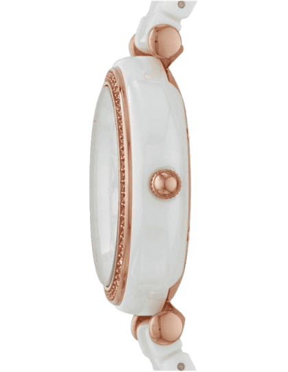Carlie multifunction pink ceramic watch cheap