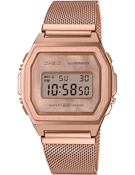 Rose Gold Silver Watches Men Women Electronic Digital Display Retro Style  Clock Men's Relogio Masculin Reloj Hombre Homme01-rose Gold