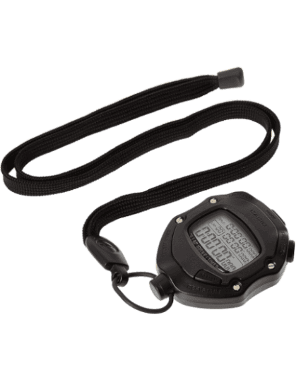 Casio watch with sales stopwatch