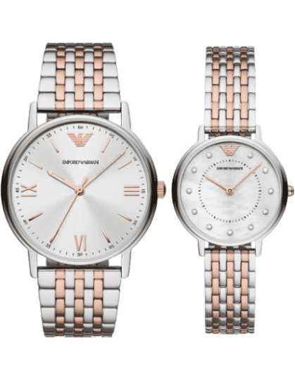 armani couple watches
