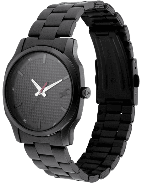 Fastrack watch deals matte black