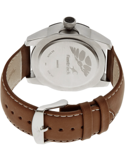 Fastrack Quartz Analog Silver Dial Stainless Steel Strap Watch for Guys-saigonsouth.com.vn
