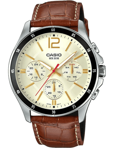 Buy Casio A1046 MTP 1374L 9A2VDF Enticer Men Watch in India I Swiss