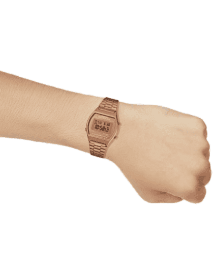 Casio rose gold watch original sales vs fake
