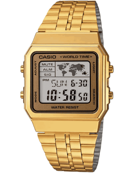 Reloj Casio Vintage unisex A168WEGB-1BVT