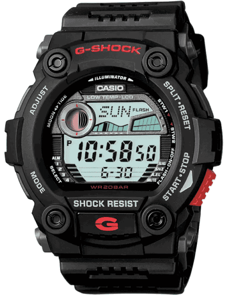 CASIO G-SHOCK G-8100-1DR ブラック 箱有り g-8100-1-main.jpg