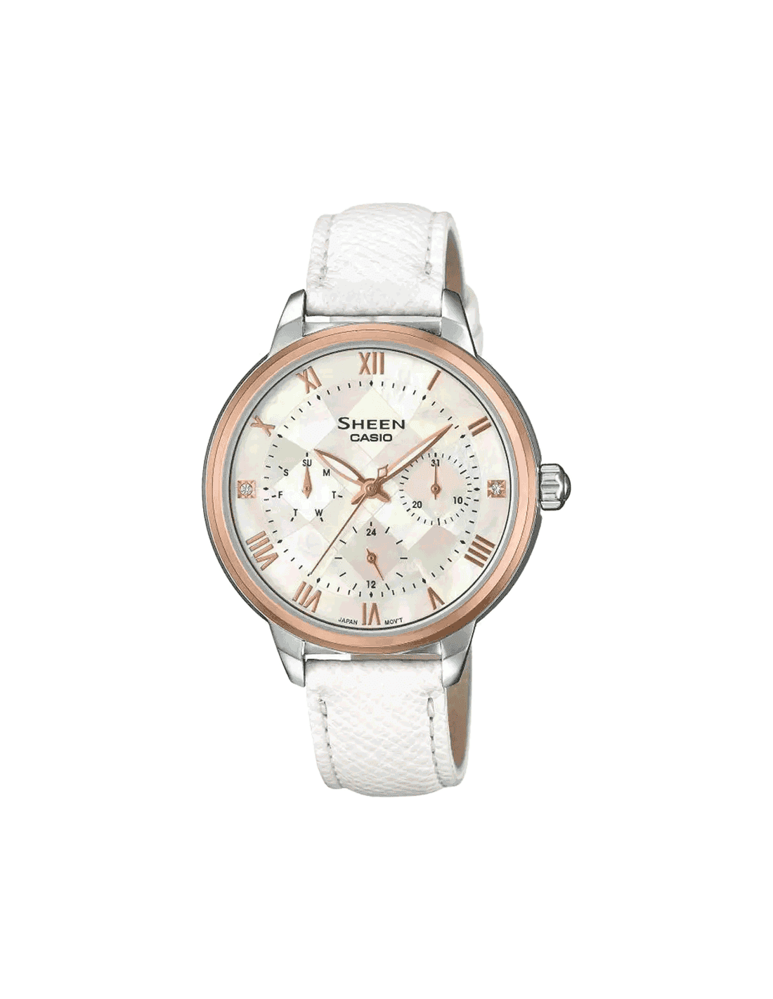 Buy Casio SX194 SHE3057PGL7AUDR Sheen Watch in India I Swiss Time...