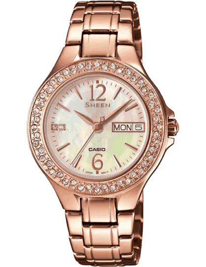 Casio sheen ladies watch sx099 sales
