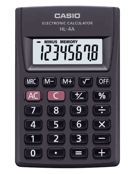 A28 HL-4A PORTABLE CALCULATOR