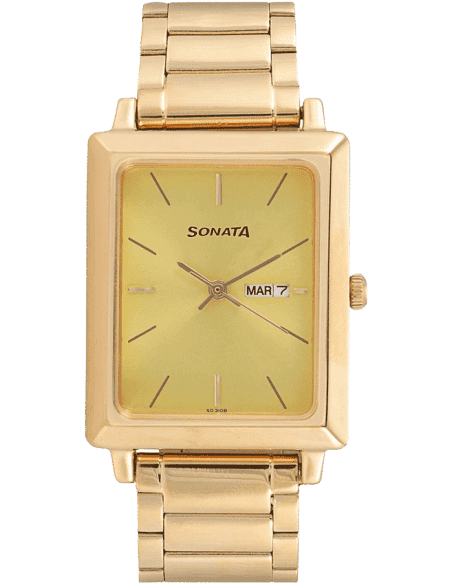 Buy Sonata 7078YM04 Watch in India I Swiss Time House