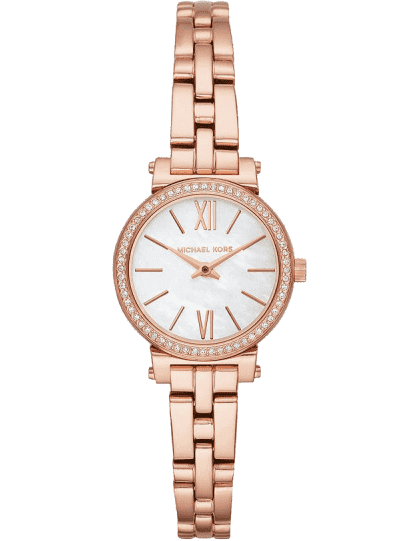 Michael kors sofie rose gold sale watch
