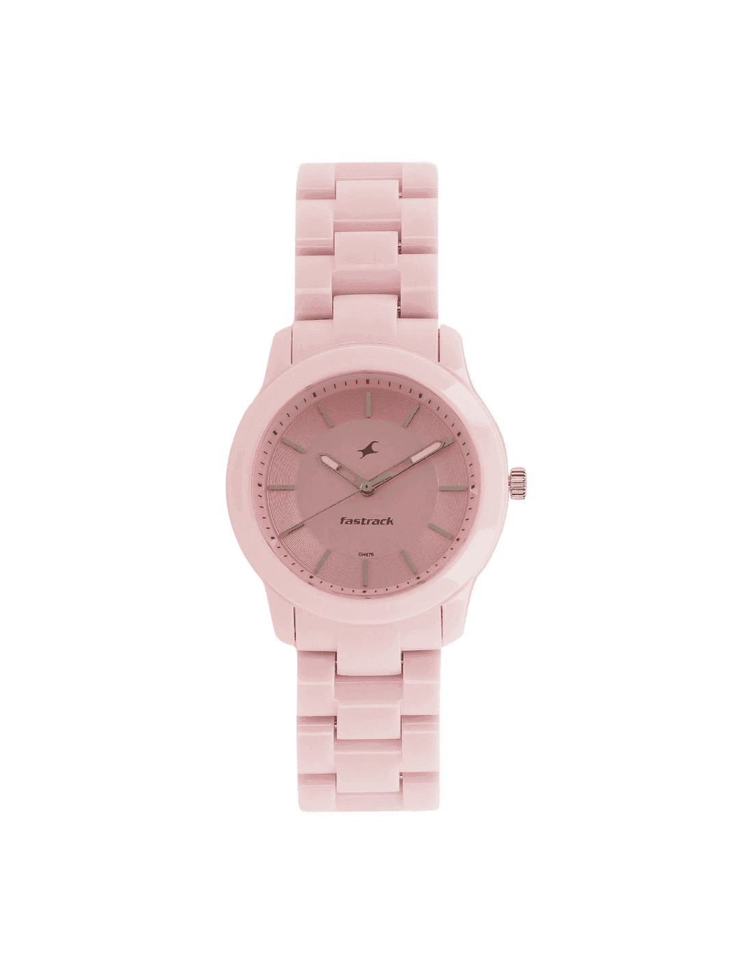 Fastrack pink watches for ladies hotsell