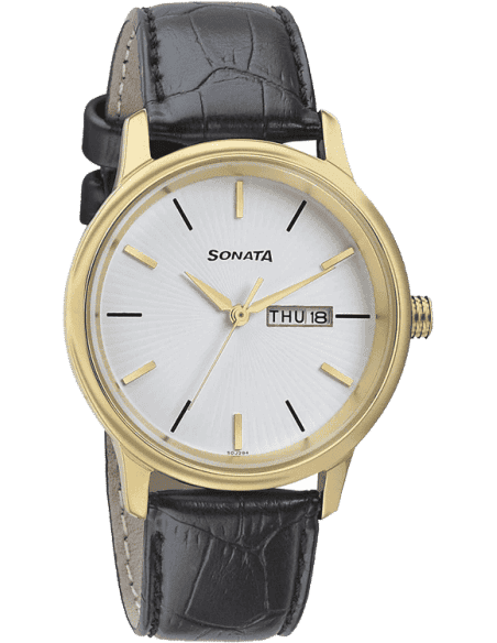 Buy Sonata 7134YL01 Watch in India I Swiss Time House