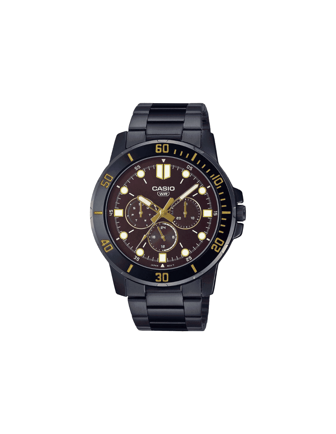 Buy Casio A1985 MTP-VD300B-5EUDF Enticer Men Watch in India I