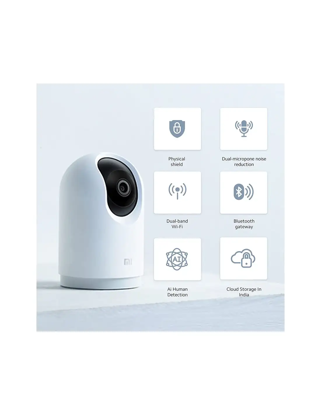 Buy Mi MI 360 Home Security Camera 2K Pro Watch in India I Swiss