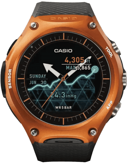 Buy Casio SW002 WSD-F10RG Smart Watch Watch in India I Swiss Time H