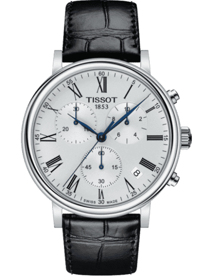 T031.410.11.033.00 Tissot Ballade III Quartz Silver Dial Mens Watch