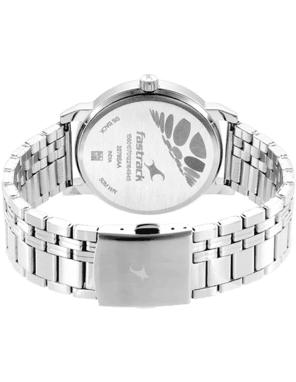Fastrack Watches  Buy Fastrack Tick Tock 20 Silver Dial Multifunction  Watch for Men3287SM01 Online  Nykaa Fashion