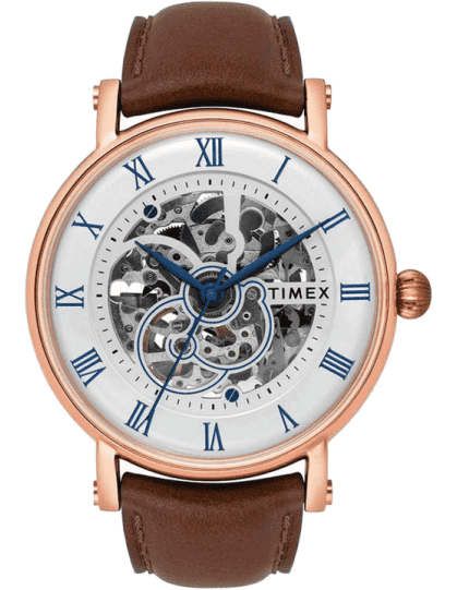 Timex on sale skeleton watch