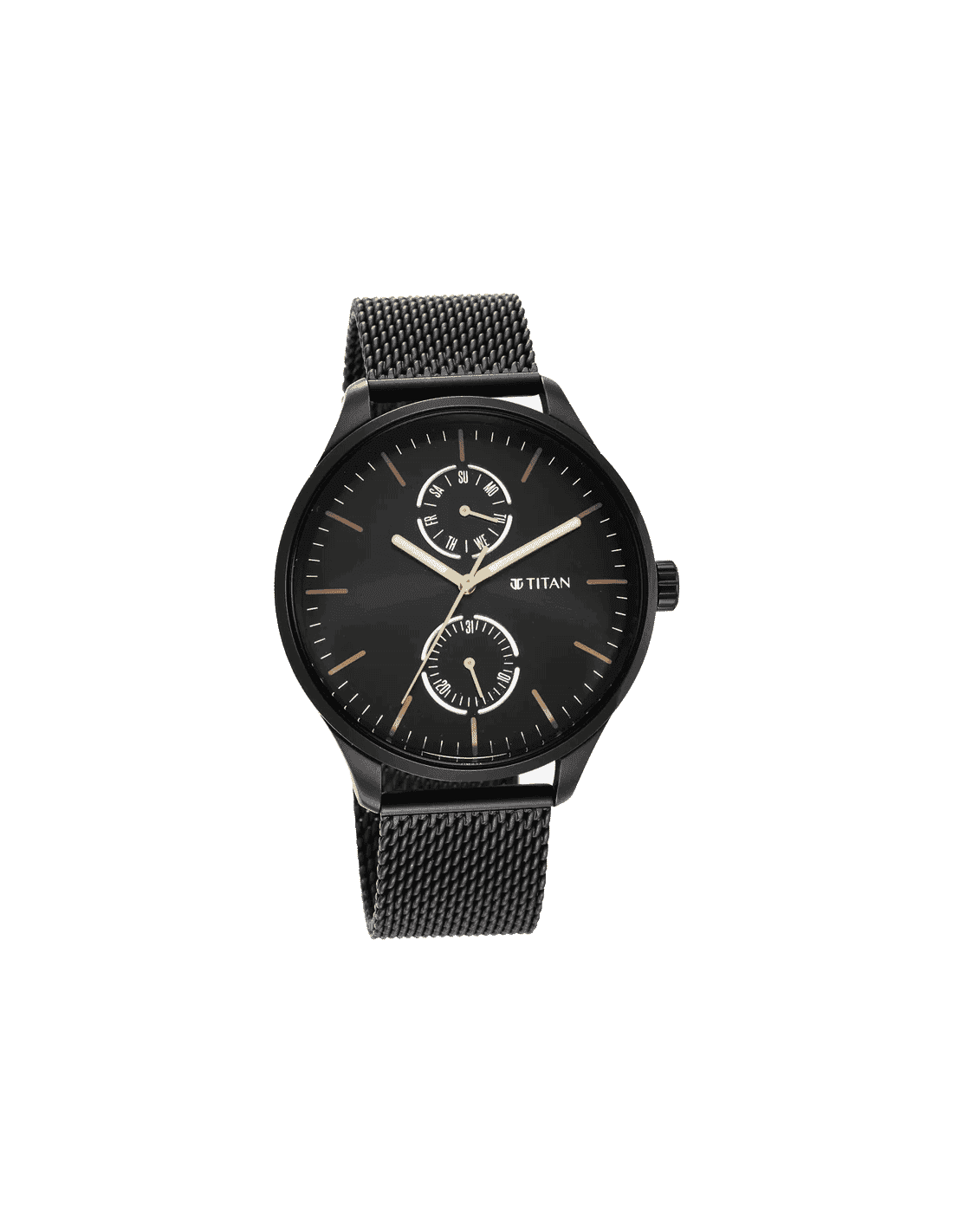 Sonata 87023pp01 87023pp01 TITAN Men Minimalist Analog Watch 1833NM01