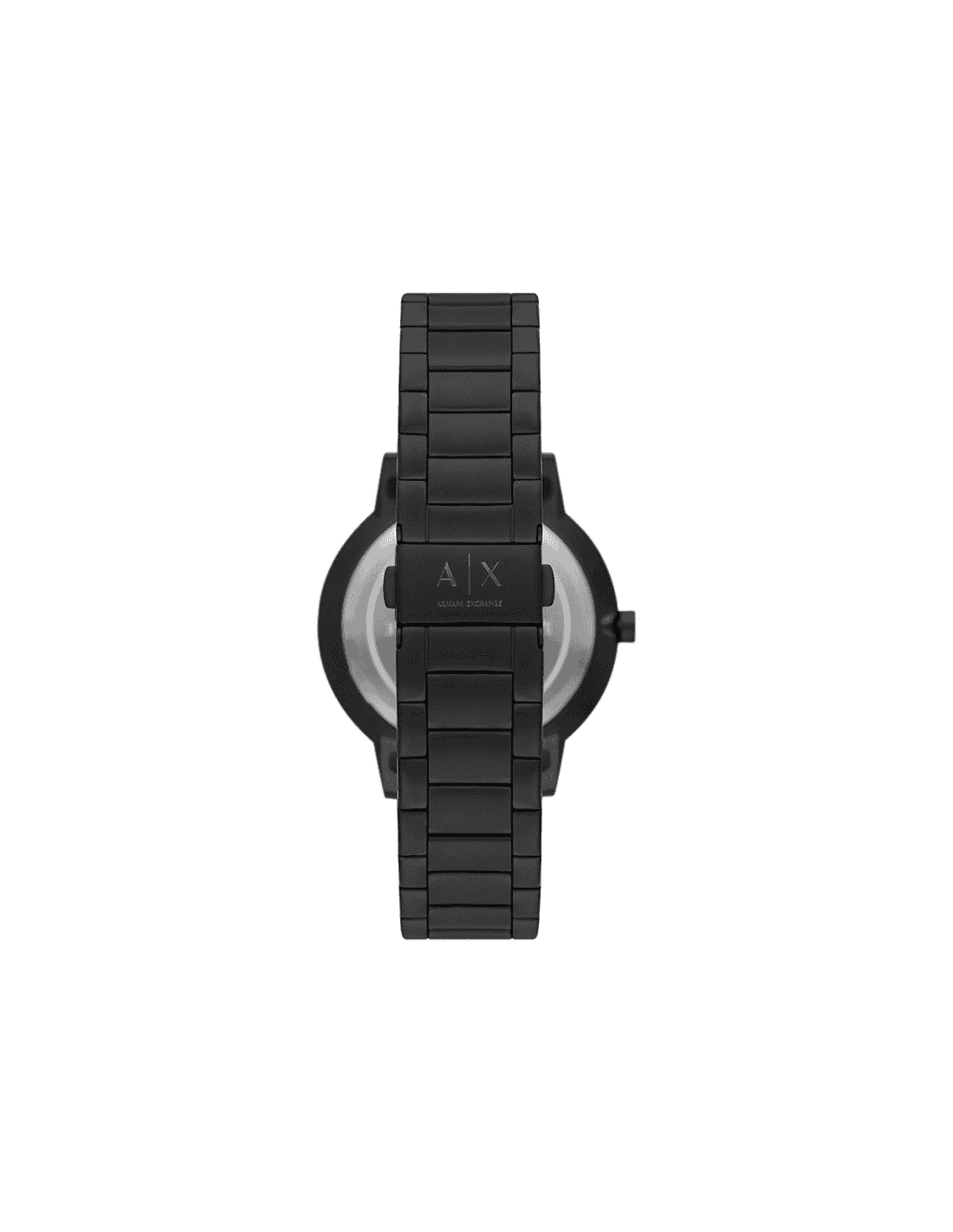 Armani Exchange Men's Black Stainless Steel Multifunction