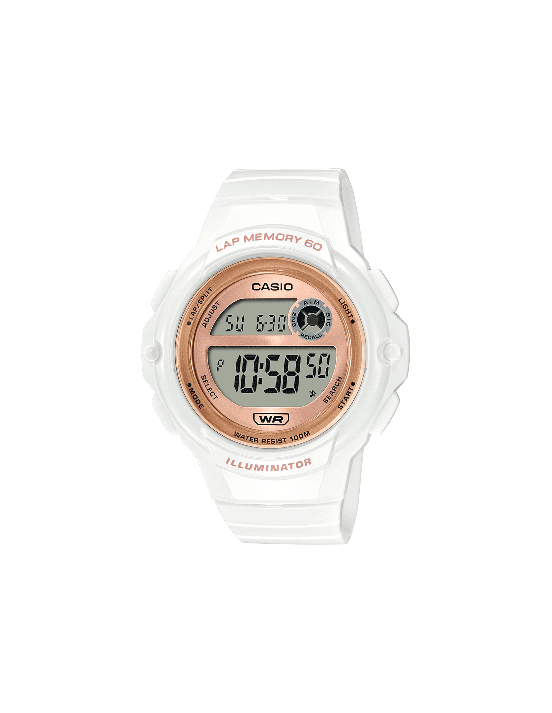Casio W87H-1V Orologio da polso sportivo da uomo, nero : Casio