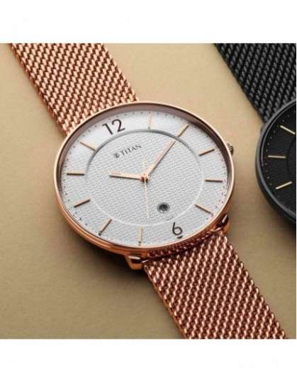 Titan fossil deals watches