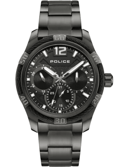 Police watches black metal price deals