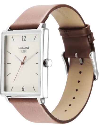 Buy Sonata Analog Champagne Dial Men's Watch-NN77049YM01/NP77049YM01 at  Amazon.in