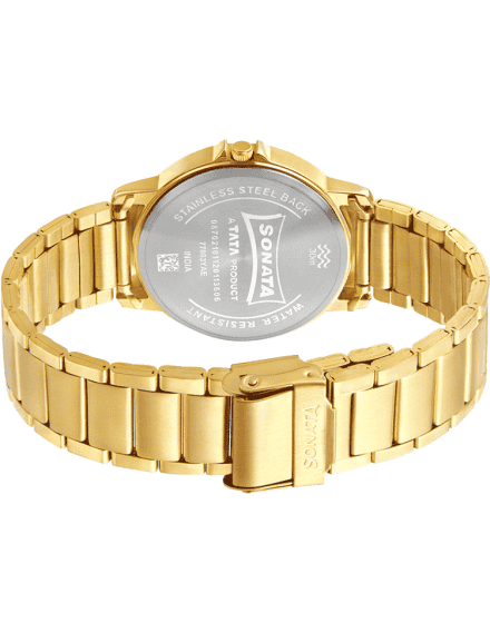 Buy Sonata 77083YM04W Watch in India I Swiss Time House