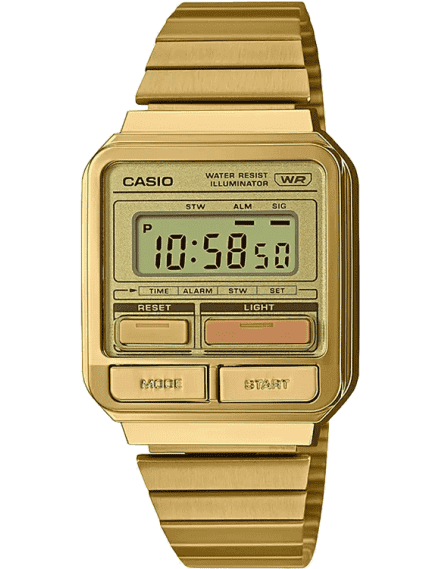 Reloj Casio Vintage unisex A168WEGB-1BVT