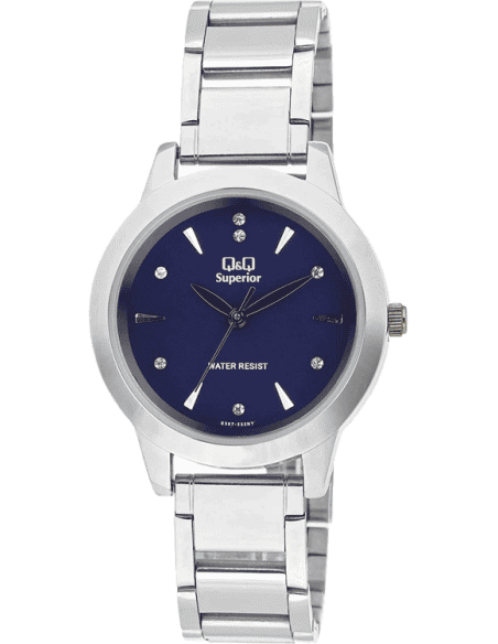 Reloj q&q base top metal bezel