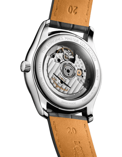 Longines stainless on sale steel back
