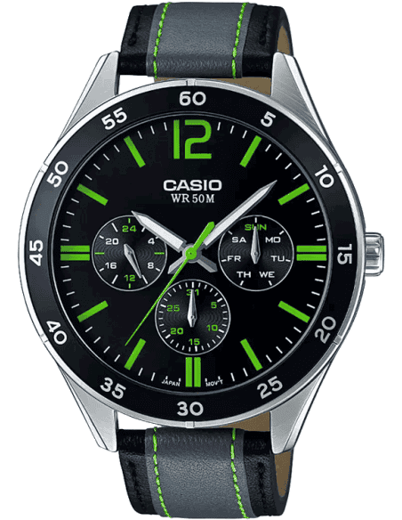 Buy Casio A1180 MTP E310L 1A3VDF Enticer Men Watch in India I Swiss