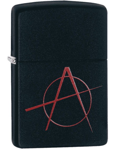 WPL Brass Anarchy Lighter -...