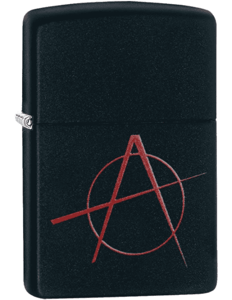 WPL Brass Anarchy Lighter - 20842-000058