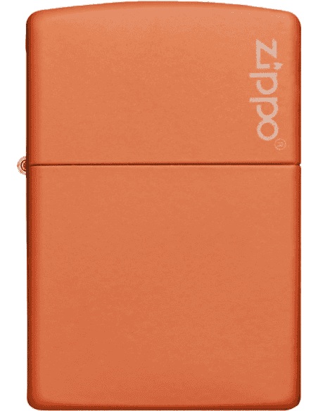 WPL Orange Matte with Logo Lighter - 231ZL-000066