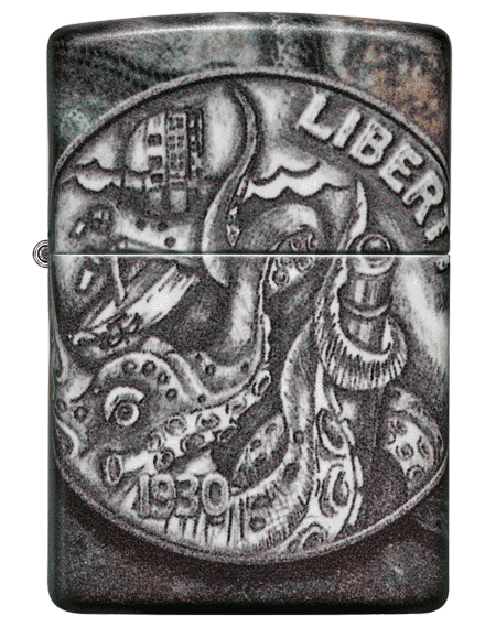 Zippo Pirate Coin Design...