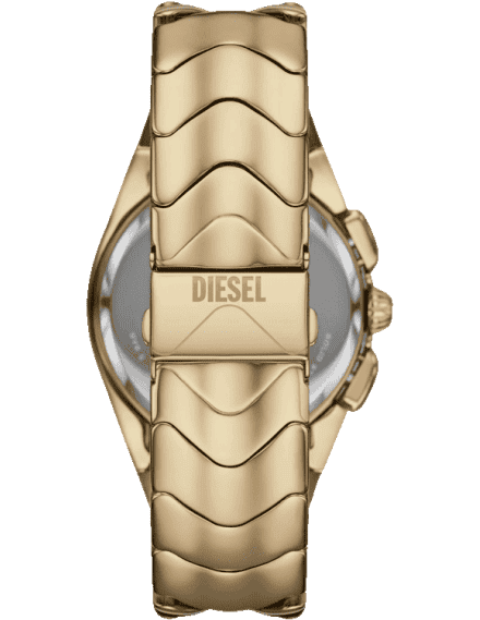 2025☆DIESEL ディーゼル　マーキュリアル ゴールドDZ4681 Men's Diesel Mercurial Chronograph Gold-Tone Stainless Steel