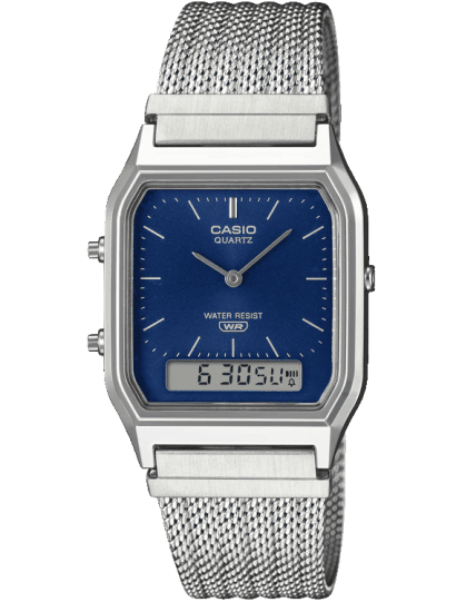Buy Casio Casio D417 - AQ-230EM-2ADF Vintage Watch Watch in India I...