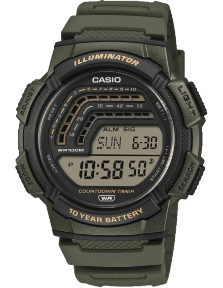 Casio A2534 - WS-1800-3AVDF...