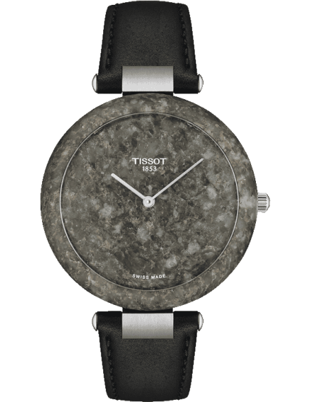 Tissot Rockwatch 38mm T1474099651000 Unisex Watch – Alpine Granite Case, Grey Dial
