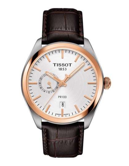 Tissot pr100 hotsell leather strap
