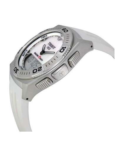Racing touch white best sale dial men's watch t0025201103100