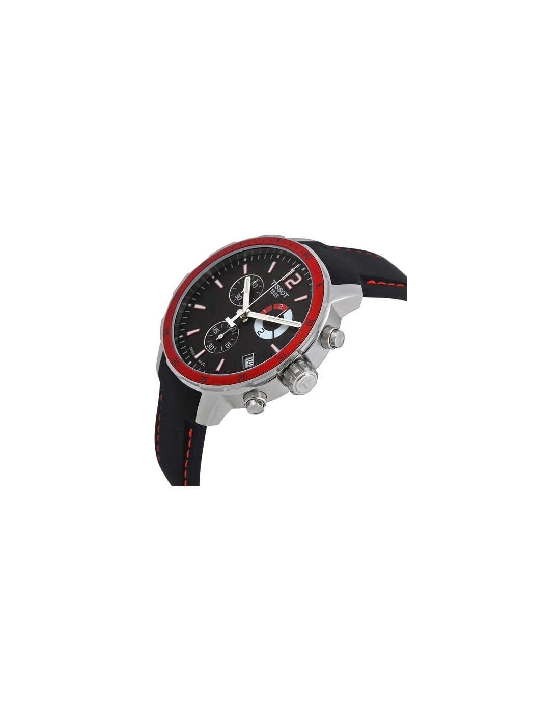Tissot quickster chronograph black dial men's watch t0954491705701 sale