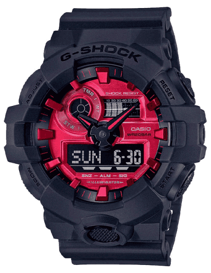 Buy Casio G1001 GA 700AR 1ADR G Shock Watch in India I Swiss Time H