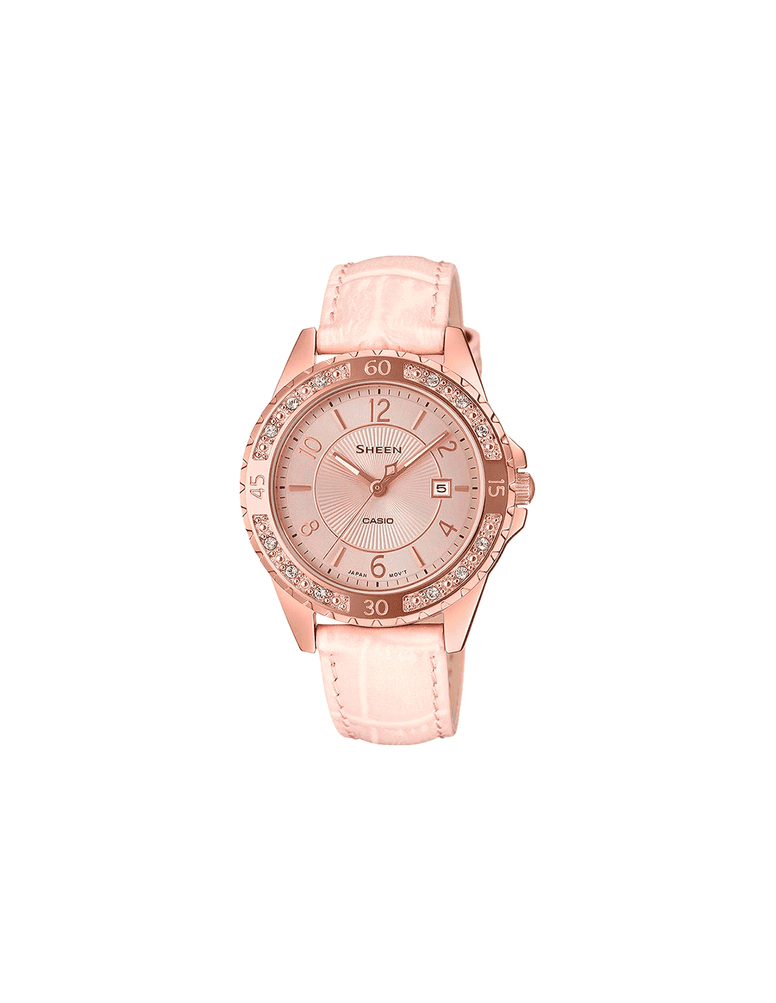 Buy Casio SX276 SHE4539CGM4AUDF Sheen Watch in India I Swiss Time...