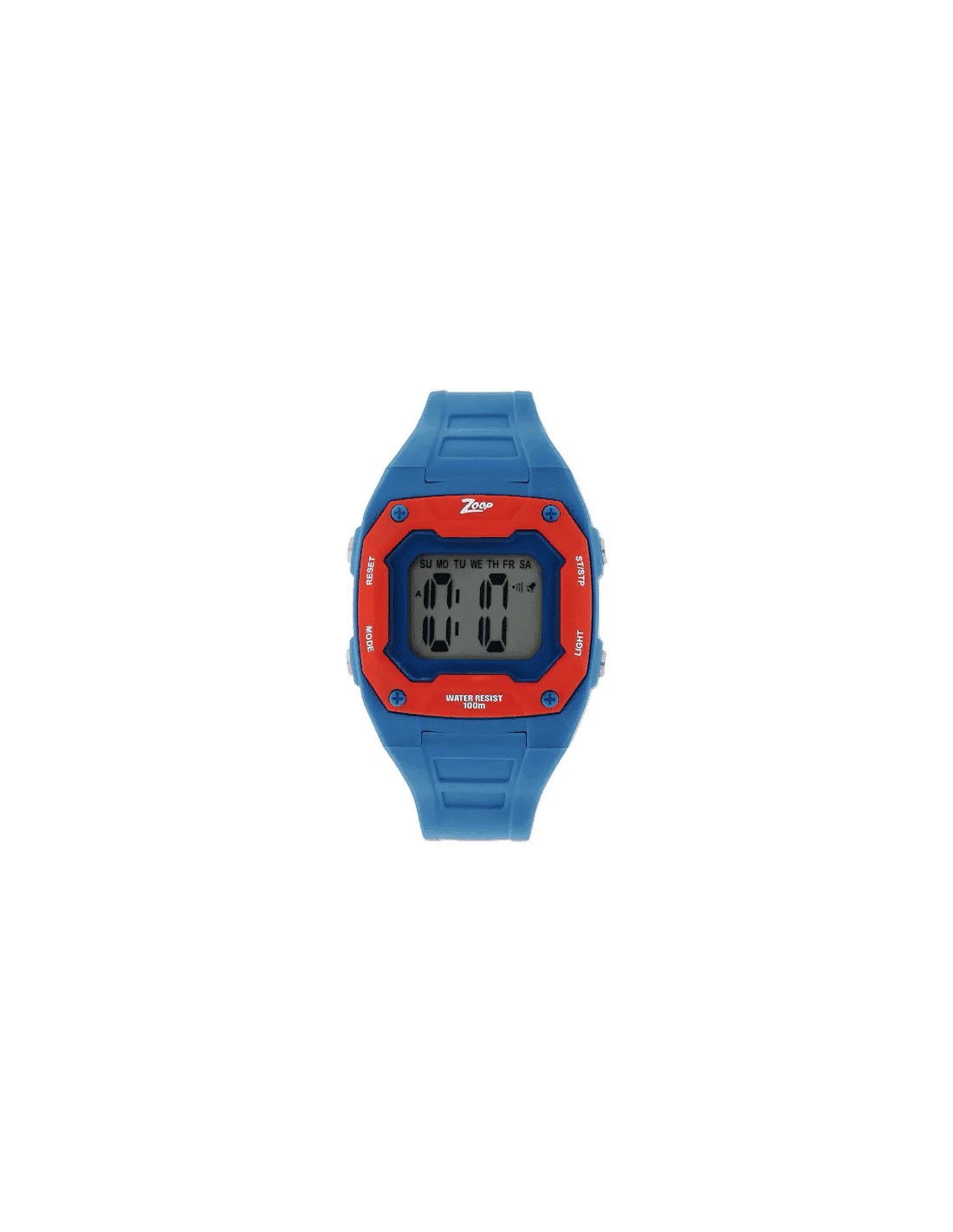 how to reset time in zoop digital watch