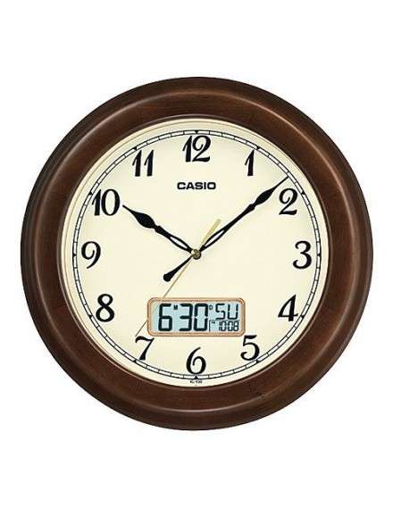 casio analog wall clock