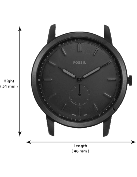 fossil minimalist mono
